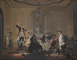 cornelis-troost-1740-rygte-erat-i-casa-der-var-en-tumult-i-huset-kunsttryk-fin-kunst-reproduktion-vægkunst-id-ahkhoyytc