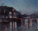 Maximilien-Luce-1896-the-rieka-Sambre-in-Charleroi-art-print-fine-art-reprodukčnej-wall-art-id-ahkzwtoxn