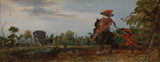 阿德里安-皮特斯-範-德-文納-1625-夏天問候藝術印刷美術複製品牆藝術 id-ahoriypc1