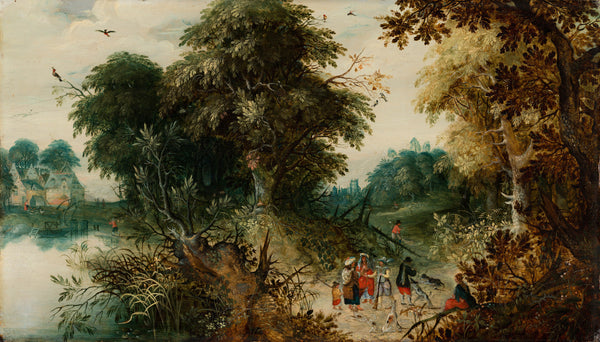 abraham-govaerts-1620-forest-view-with-travellers-art-print-fine-art-reproduction-wall-art-id-ahpa57y27