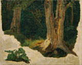 ferdinand-georg-waldmuller-1848-træstudie-kunst-print-fine-art-reproduction-wall-art-id-ahpebsvie