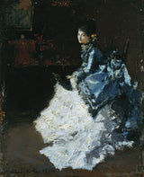 阿尔伯特·冯·凯勒1874年，女星咪咪克莱默艺术印刷精美的艺术复制品墙艺术idahqfufnhv