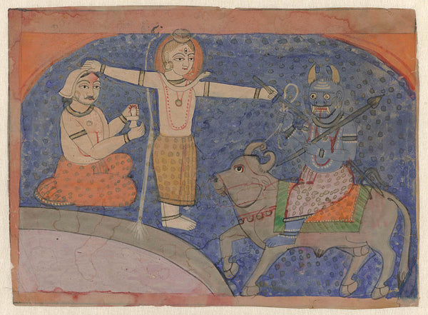 unknown-1810-shiva-kills-yama-with-his-trident-art-print-fine-art-reproduction-wall-art-id-ahqi3mnfd