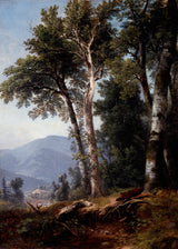 Asher-Brown-Durand-1850-woodland-krajobraz-sztuka-druk-reprodukcja-dzieł sztuki-sztuka-ścienna-id-ahqofwtib