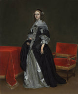 gerard-ter-borch-1665-portret-van-een-vrouw-kunstprint-fine-art-reproductie-muurkunst-id-ahrudex48
