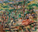 pierre-auguste-1893--Renoir picnic-le-Dejeuner-sur-lherbe-art-print-fin-art-reproducere-wall-art-id-ahsdg3d87