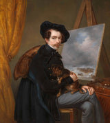 路易斯-梅傑-1838-自畫像-藝術-印刷-精美-藝術-複製品-牆-藝術-id-ahv6ax37c