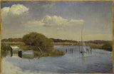 古斯塔夫-里德伯格-1879-ringsjon-ii 的海岸-艺术印刷品-精美艺术-复制品-墙艺术-id-ahvajbs87