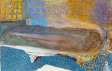 Pierre-Bonnard-1936-alasti-vannis-kunsti-print-kaunite-kunst-reproduktsioon-seinakunst