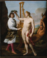 andrea-sacchi-1641-marcantonio-pasqualini-1614-1691-coroado-por-apollo-art-print-fine-art-reprodução-wall-art-id-ahwxtdwmk