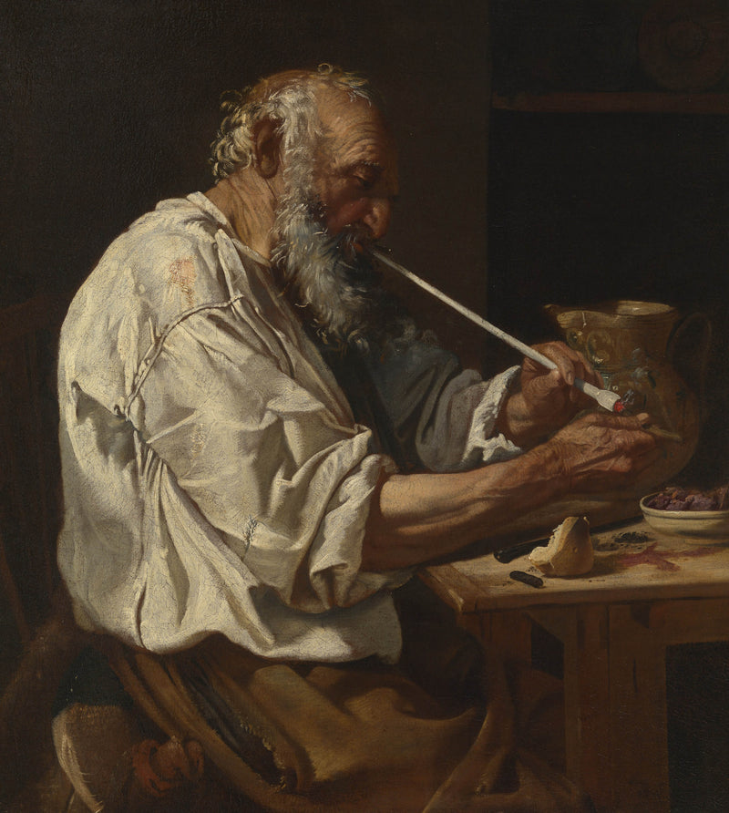 johann-carl-loth-1665-old-peasant-lighting-a-pipe-art-print-fine-art-reproduction-wall-art-id-ahx6hvpzg