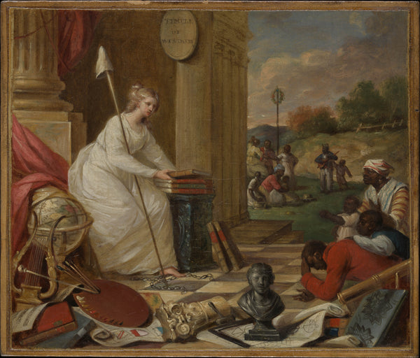 samuel-jennings-1791-study-for-liberty-displaying-the-arts-and-sciences-or-the-genius-of-america-encouraging-the-emancipation-of-the-blacks-art-print-fine-art-reproduction-wall-art-id-ahylp4ctg