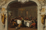 sebastiano-ricci-1714-viimane õhtusöök-kunstitrükk-peen-kunsti-reproduktsioon-seinakunst-id-ahz7usjyl