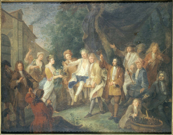 anonymous-1700-gathering-of-artists-1700-art-print-fine-art-reproduction-wall-art