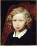 Henry-Scheffer-1840-eeldatav portree-ary-scheffer-arnold-art-print-fine-art-reproduktsioon-seinakunst
