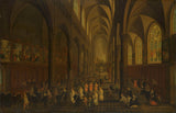 pieter-neefs-i-1636-die-binnekant-van-die-dominikaanse-kerk-in-antwerpen-kunsdruk-fynkuns-reproduksie-muurkuns-id-ai00mk55r