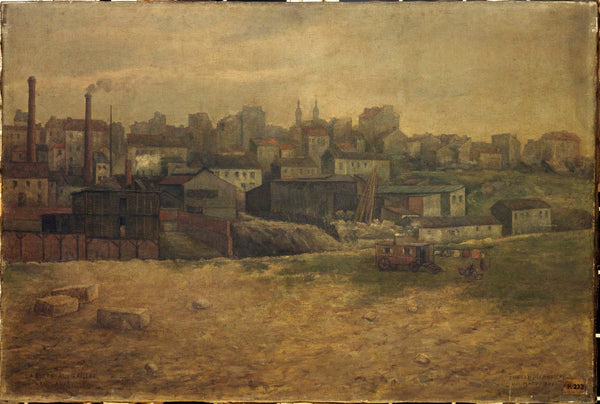 eugene-de-menorval-1901-the-butte-aux-cailles-vue-de-la-rue-vulpian-13eme-arrondissement-art-print-fine-art-reproduction-wall-art