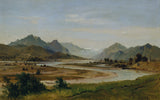 路德维希·哈洛斯卡（Ludwig Halauska）1860-罗森海姆的客栈谷南-艺术版画-精美的艺术复制品-墙-艺术-id-ai1kod6ho