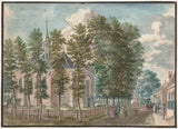 jan-de-beijer-1713-gezicht-op-de-kerk-van-bloemendaal-art-print-fine-art-reproductie-muurkunst-id-ai3v5656t