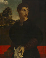 dosso-dossi-1530 的追随者肖像的一个年轻人艺术印刷美术复制墙艺术 id-ai48r184z