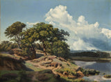 heinrich-buntzen-1844-dansk-landskapskunst-trykk-fin-kunst-reproduksjon-veggkunst-id-ai6ejekxu