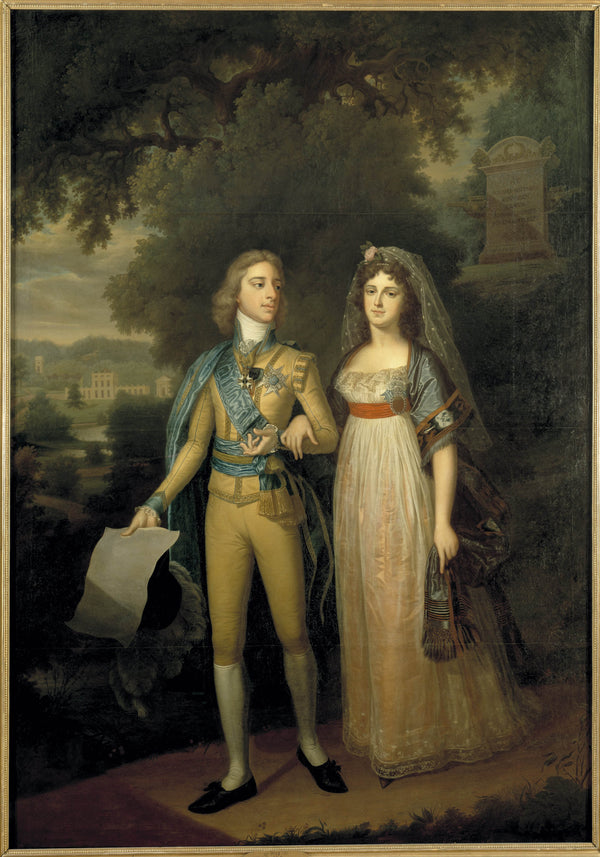 jonas-forsslund-1800-gustav-iv-adolf-1778-1837-king-of-sweden-and-frederica-dorothea-wilhelmina-1781-1826-princess-of-baden-queen-of-sweden-art-print-fine-art-reproduction-wall-art-id-aib5u10hs