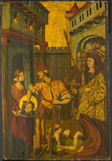 マスターパランキノス 1500 洗礼者聖ヨハネの斬首アート プリント美術複製壁アート ID-aic718pu1