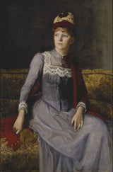 米纳·卡尔森·布雷德伯格（Mina-Carlson-bredberg）1887年夫人安那·弗伦斯堡（Anna Flensburg）