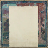Генрі-Джастін-Марет-1911-ескіз-для-грандіозної сходи-муніципалітету-Сен-Моріс-лісистий-пейзаж-двері-антураж-арт-друк-образотворче мистецтво-відтворення-стіна мистецтво