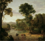 george-inness-1848-crossing-the-ford-art-print-fine-art-reproduction-ukuta-art-id-aidtdlnl3