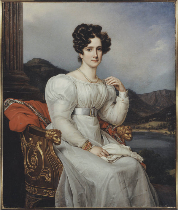 joseph-karl-stieler-1826-frederica-dorothea-wilhelmina-1781-1826-queen-of-sweden-art-print-fine-art-reproduction-wall-art-id-aiefo2u88