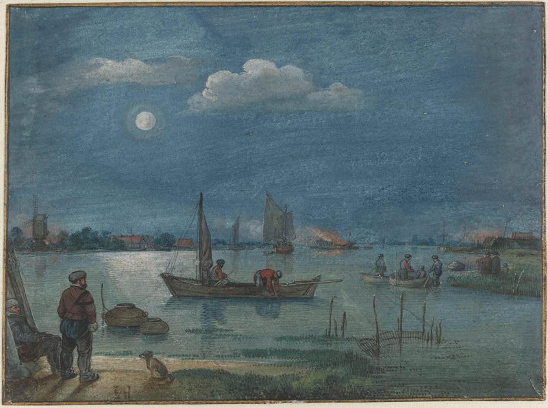 hendrick-avercamp-1595-fishermen-by-moonlight-art-print-fine-art-reproduction-wall-art-id-aif9vg13k