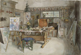 carl-larsson-the-studio-from-a-home-26-watercolours-art-print-fine-art-reproduction-wall-art-id-aiffc8gwu