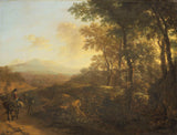 gennaio-entrambi-1640-paesaggio-italiano-con-mulo-stampa-d'arte-riproduzione-d'arte-arte-da-parete-id-aiga46cfh