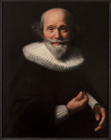 亞伯拉罕·德弗里斯 1629 年男子藝術肖像印刷美術複製品牆壁藝術