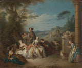 讓-巴蒂斯特-弗朗索瓦-帕特-1730-加蘭特-風景藝術印刷品美術複製品牆藝術 id-aiixfs02w