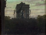 h-mayeux-1885-begravning-av-victor-hugo-31-maj-och-1-juni-1885-konsttryck-finkonst-reproduktion-väggkonst