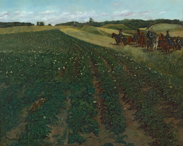 wilhelm-trubner-1876-potato-field-near-wessling-in-bavaria-art-print-fine-art-reproduction-wall-art-id-ailpv2z1a