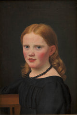Christoffer-Wilhelm-Eckersberg-1827-the-artister-datter-emilie-art-print-fine-art-gjengivelse-vegg-art-id-aimd28jzz
