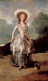 Francisco-де-Goya-1786-Maria-ана-де-Pontejos-у-Sandoval-маркиза-на-Pontejos-арт-печатащата фино арт-възпроизвеждане стена на техниката-ID-aimi3d83d