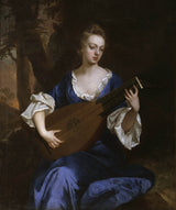 迈克尔·达尔1700夫人弗朗西斯·莱昂克罗纳艺术印刷精美的艺术复制品墙艺术ID Ain6Lhob9