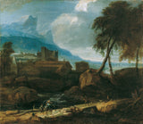 大卫·里希特·达·1735-理想的风景艺术打印精细艺术再生产壁艺术ID Ainc968zk
