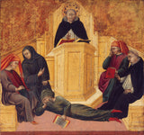 Giovanni-di-Paolo-St-Thomas-Akvinský-mätúcich-Averroes-art-tlač-fine-art-reprodukcia stenou-art-id-ainiv1nqq