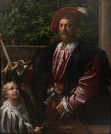 parmigianino-1523洛伦佐·cybo的肖像艺术打印艺术精美的艺术复制墙艺术id aintrrw8x