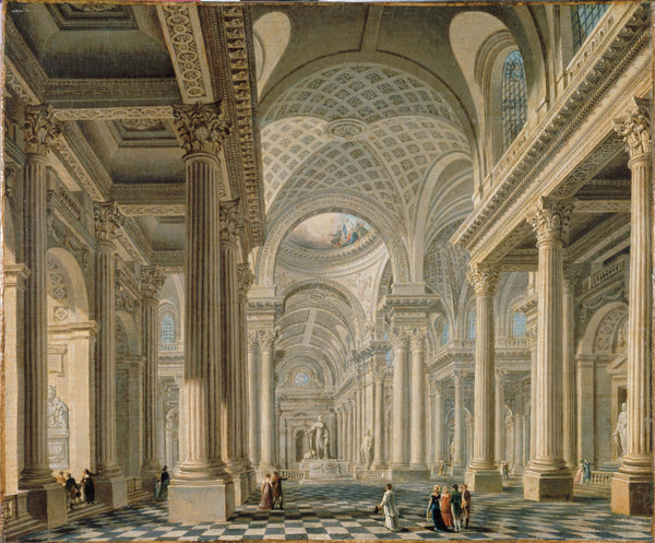 pierre-antoine-demachy-1763-inside-the-madeleine-church-after-the-draft-contant-divry-art-print-fine-art-reproduction-wall-art