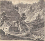 ангело-куаглио-и-1788-водопад-у-планинама-уметност-штампа-ликовна-репродукција-зид-уметност-ид-аип2сбвил