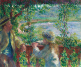 pierre-auguste-renoir-1880-nær-søen-kunsttryk-fin-kunst-reproduktion-vægkunst-id-aip9c84ul