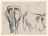 leo-gestel-1891-schets-van-een-koe-kunstprint-kunst-reproductie-muurkunst-id-aipixepkq