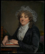 Jean-Baptiste-Philibert-1780-ms-Jean-Baptiste-Nicolet-Anne-Antoinette-Desmoulins-1743 til 1817-art-print-kunst--gjengivelse-vegg-art-id-aiplrggft
