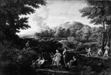 Nicolas Poussin - Orpheus-and-Eurydice-art-print-fine-art-reprodukčnej-wall-art-id-aisfqoouk